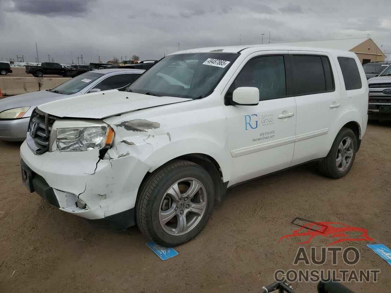 HONDA PILOT 2014 - 5FNYF4H49EB036245