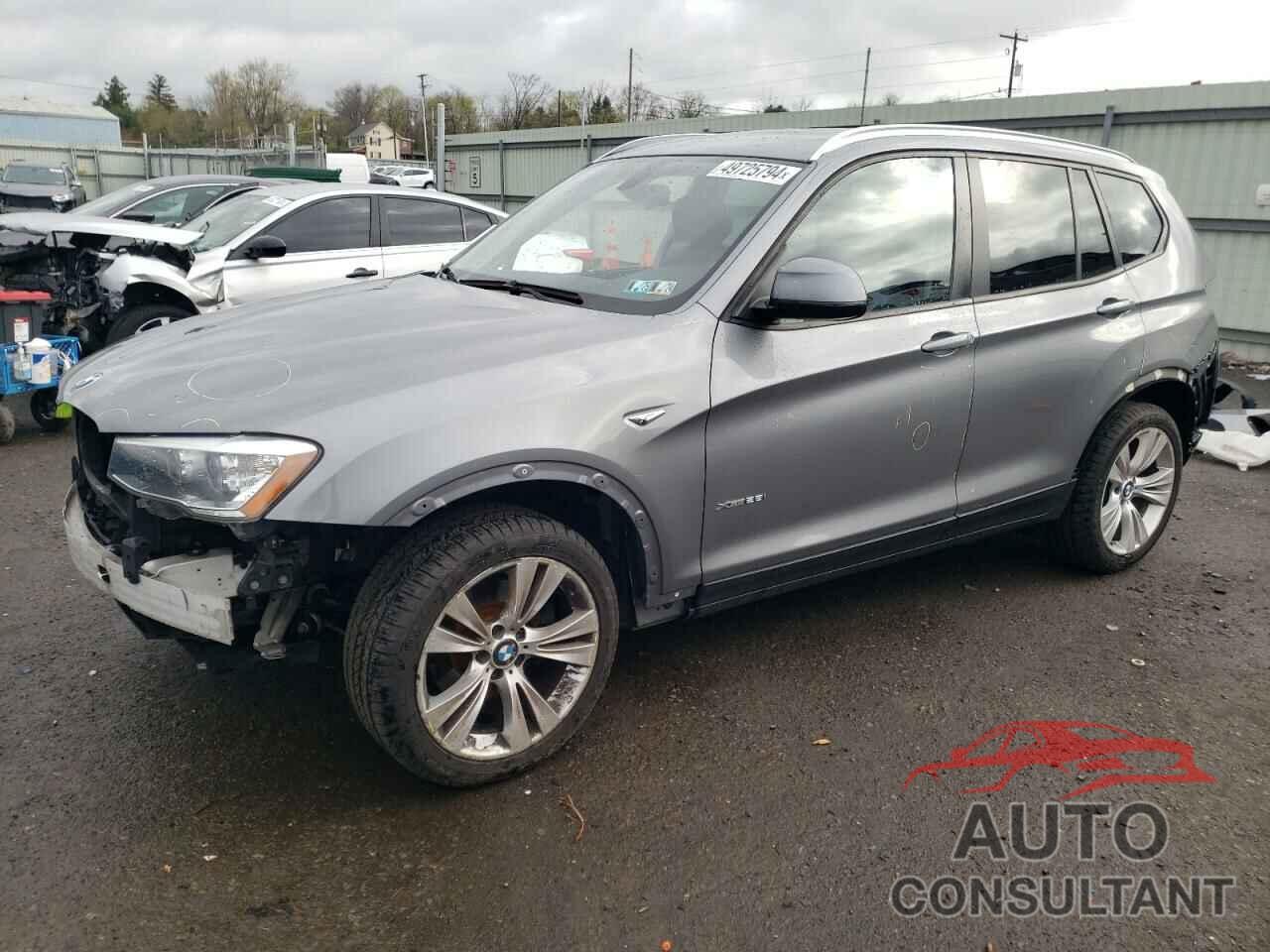 BMW X3 2016 - 5UXWX9C58G0D66611