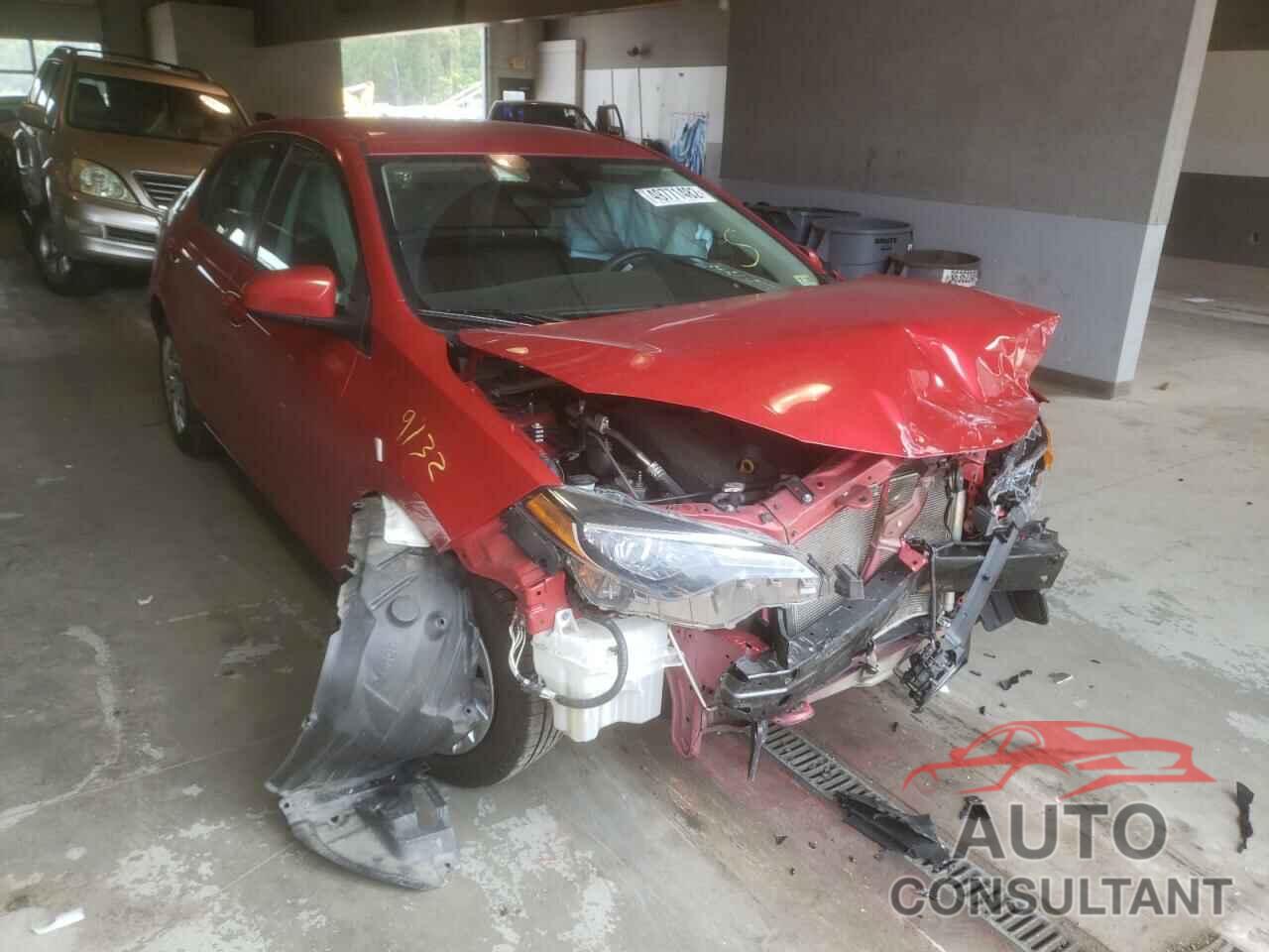 TOYOTA COROLLA 2019 - 2T1BURHE6KC136708