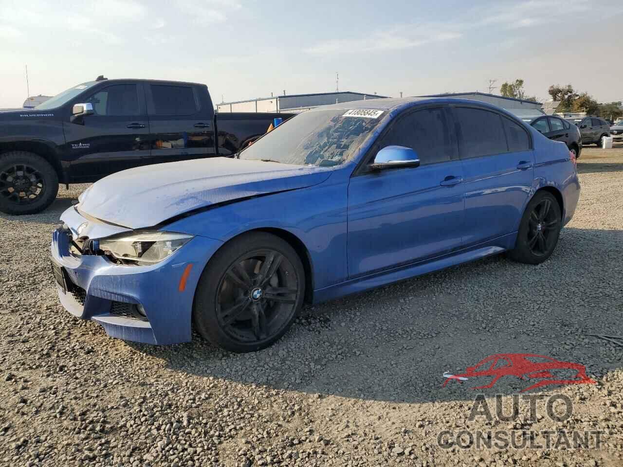 BMW 3 SERIES 2017 - WBA8B9G53HNU51812