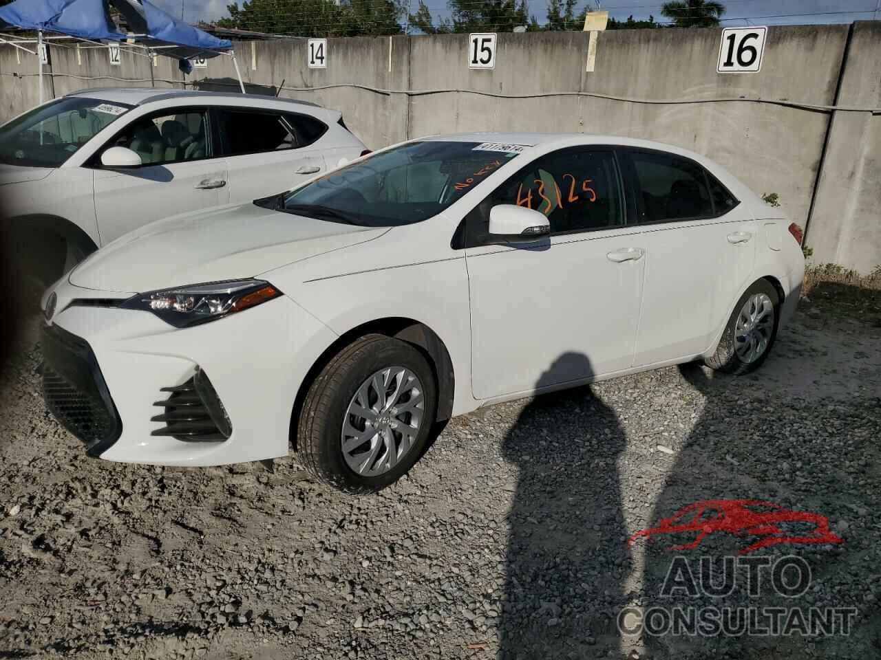 TOYOTA COROLLA 2019 - 2T1BURHE1KC217616