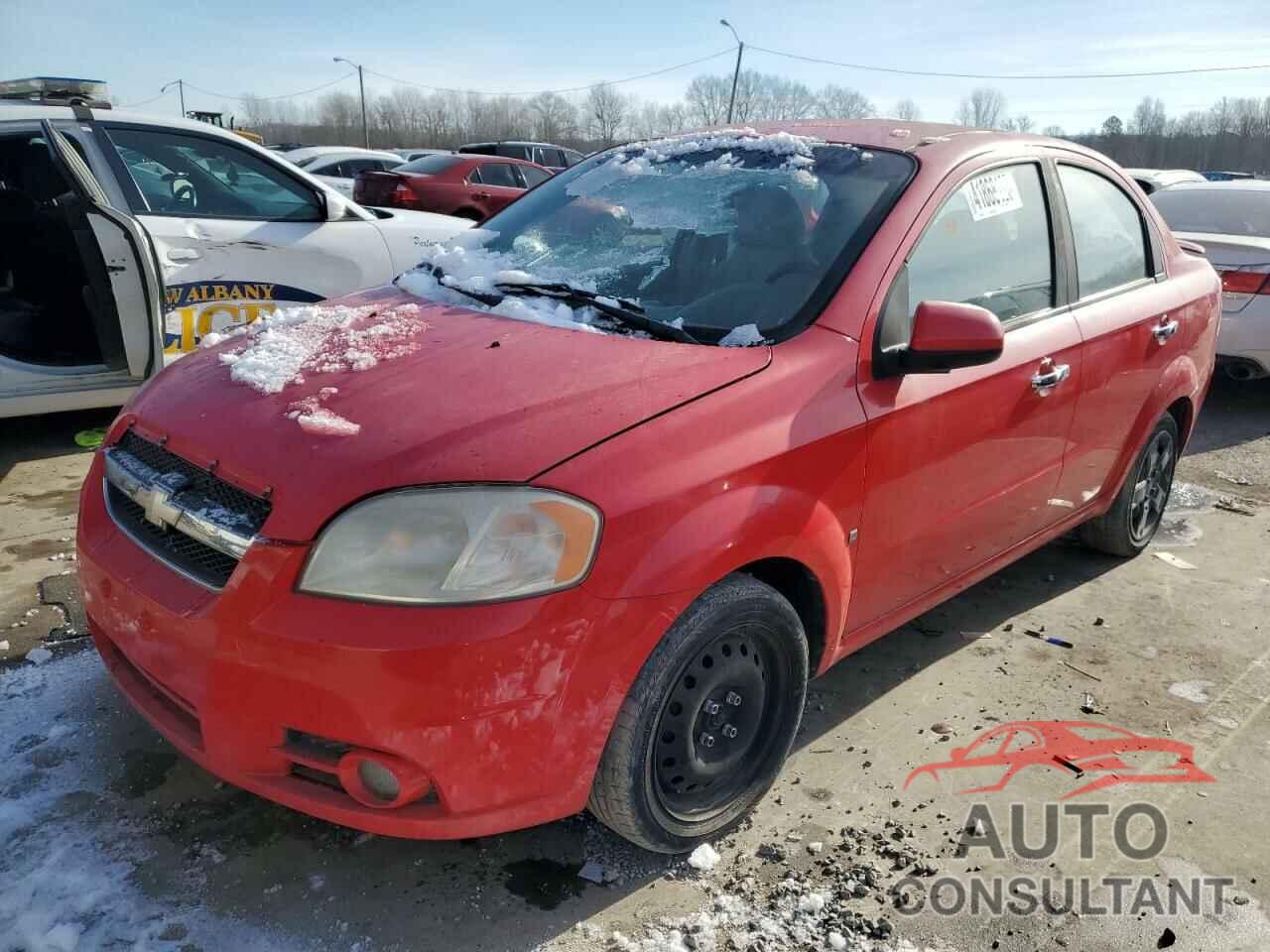 CHEVROLET AVEO 2009 - KL1TG56E89B326212