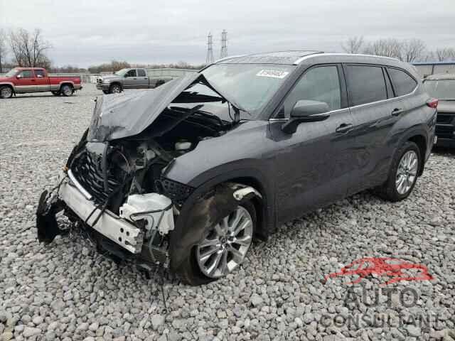TOYOTA HIGHLANDER 2020 - 5TDDZRBH7LS045713