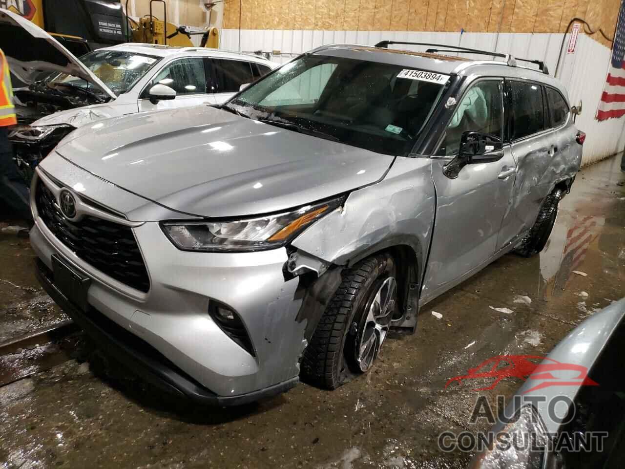 TOYOTA HIGHLANDER 2020 - 5TDGZRBH9LS042566