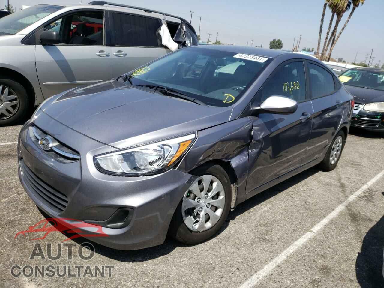 HYUNDAI ACCENT 2016 - KMHCT4AE2GU124193