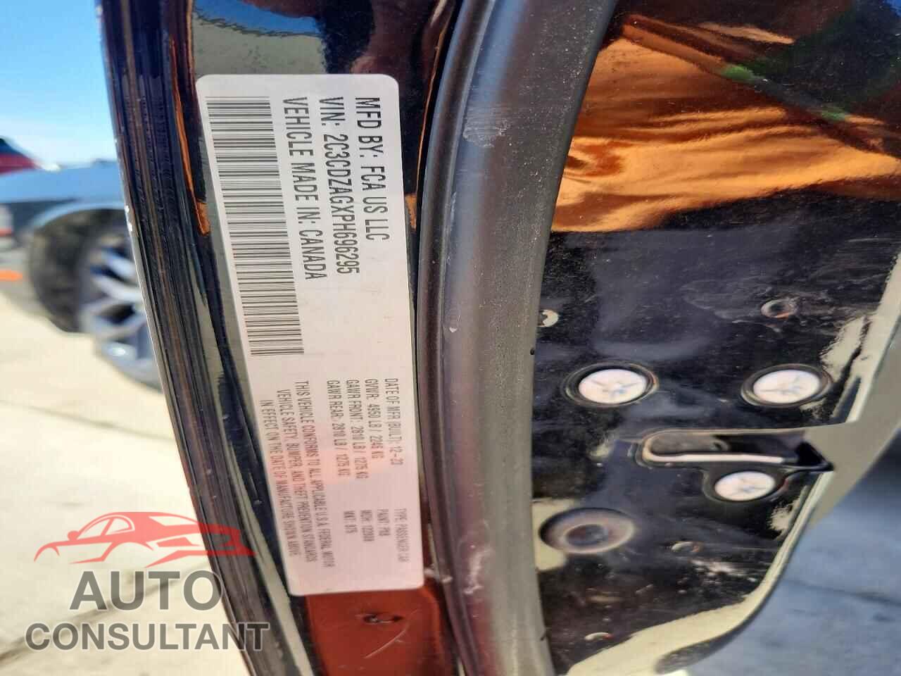 DODGE CHALLENGER 2023 - 2C3CDZAGXPH696295