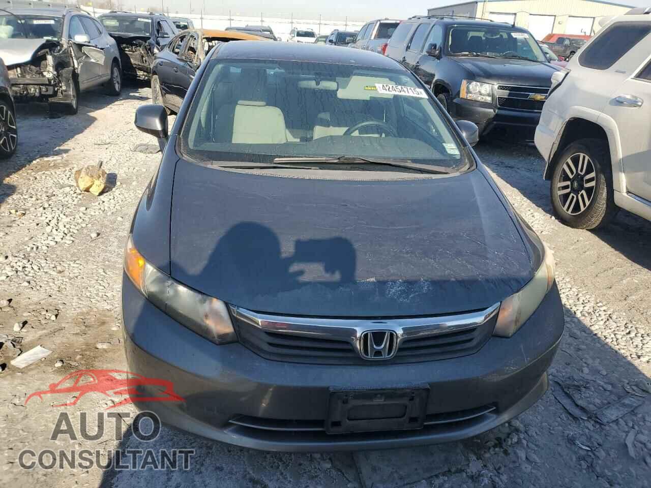 HONDA CIVIC 2012 - 19XFB2F54CE347328