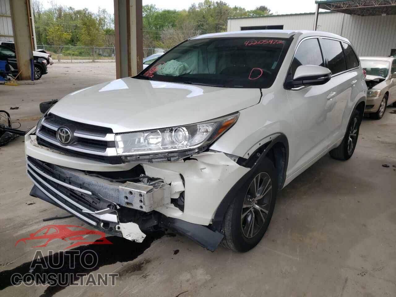 TOYOTA HIGHLANDER 2017 - 5TDZZRFH2HS226824