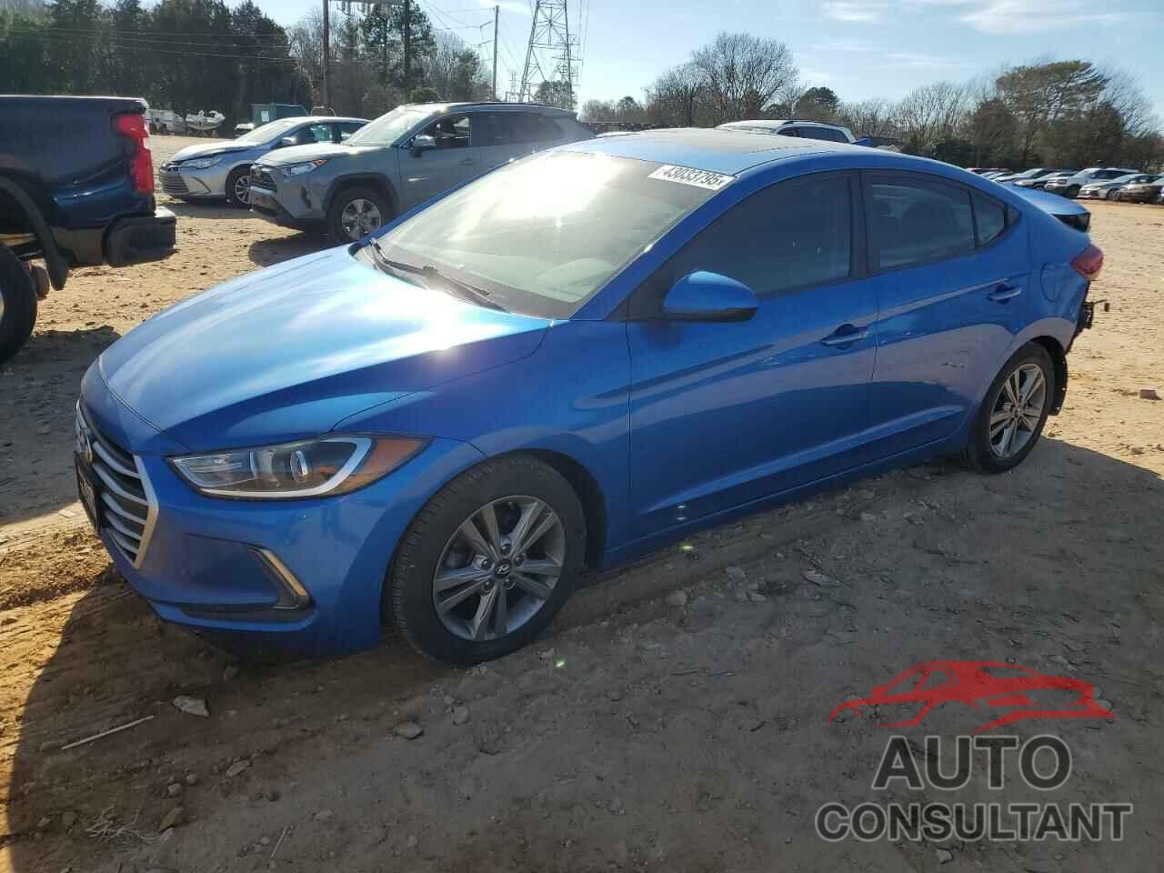 HYUNDAI ELANTRA 2017 - KMHD84LF7HU379631