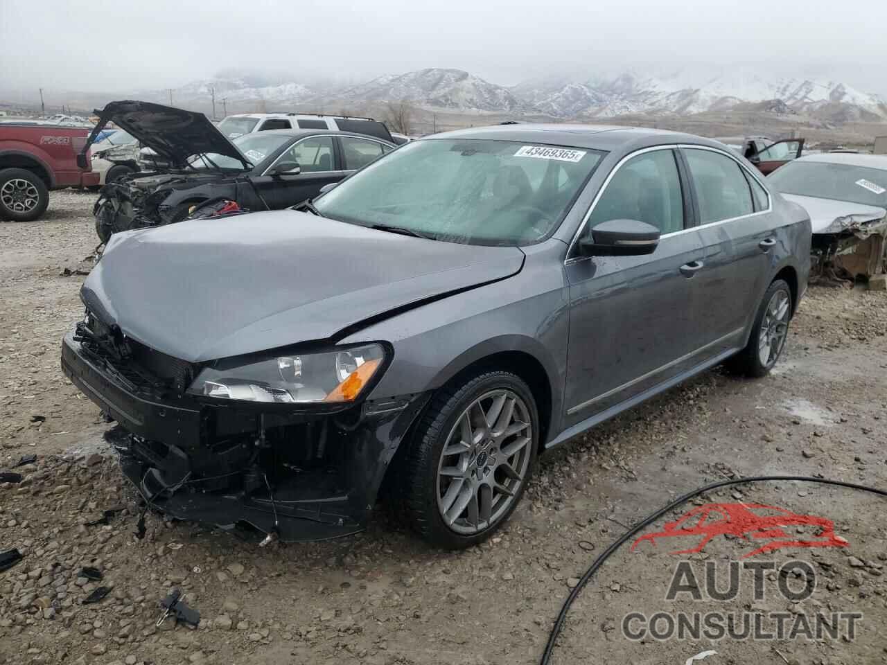 VOLKSWAGEN PASSAT 2013 - 1VWCN7A30DC122780