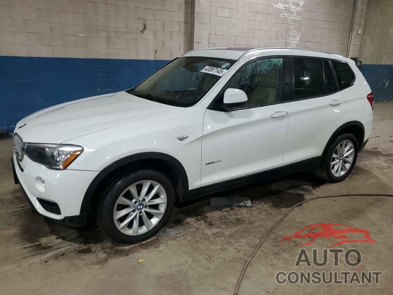 BMW X3 2016 - 5UXWX9C57G0D71394