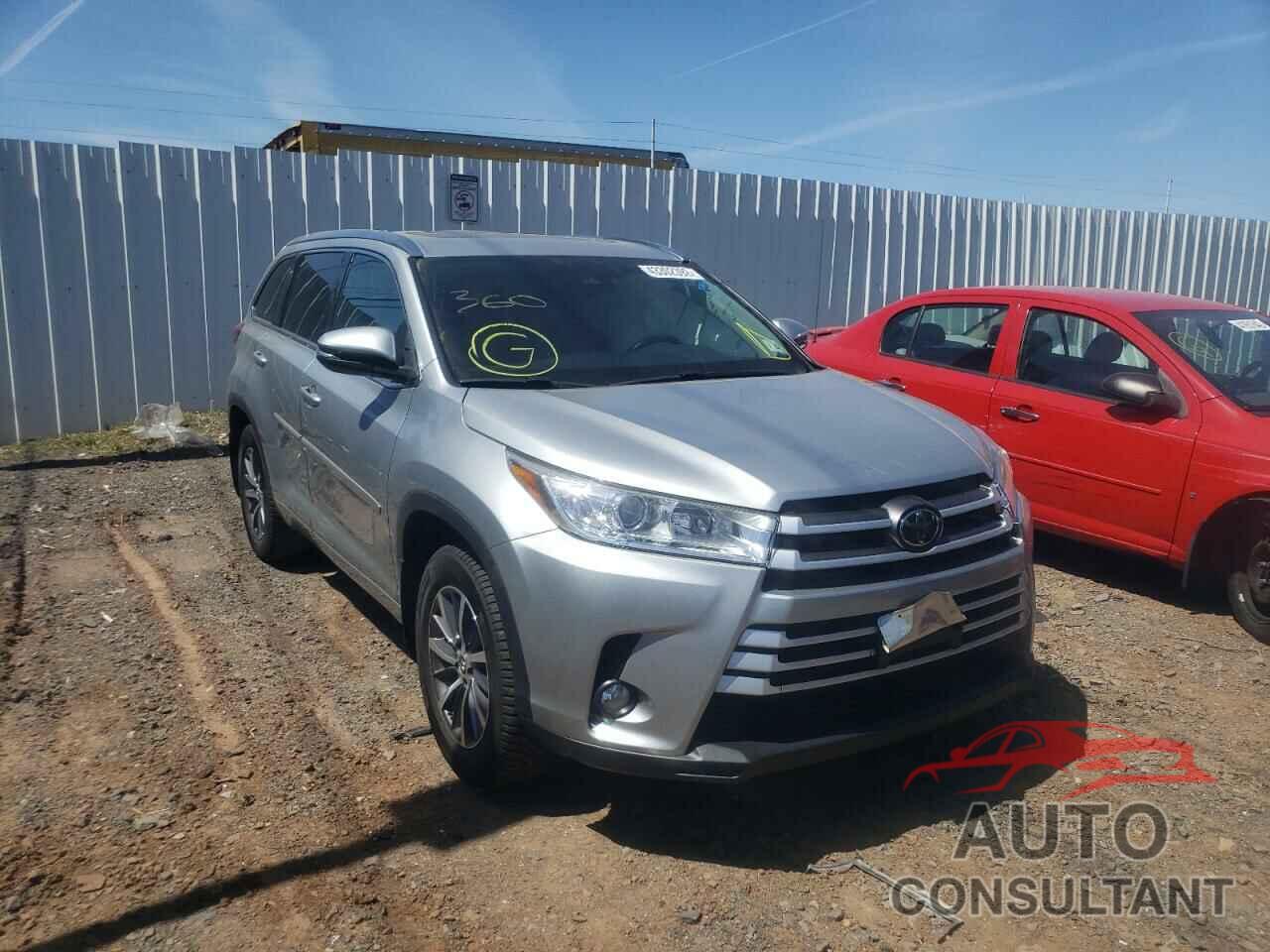 TOYOTA HIGHLANDER 2017 - 5TDJZRFH3HS425863