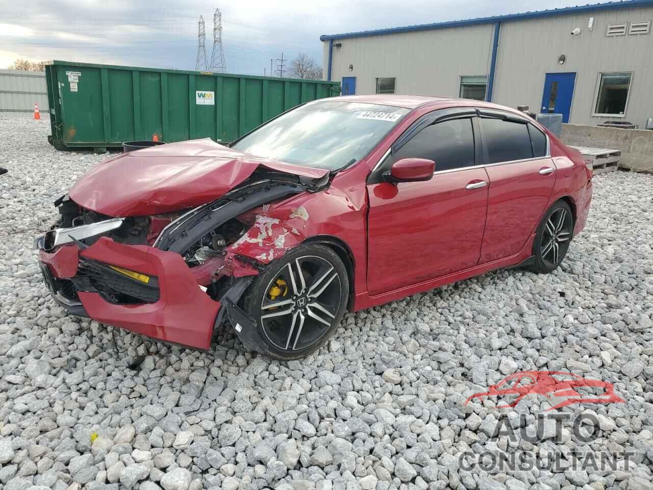 HONDA ACCORD 2016 - 1HGCR2F58GA049356