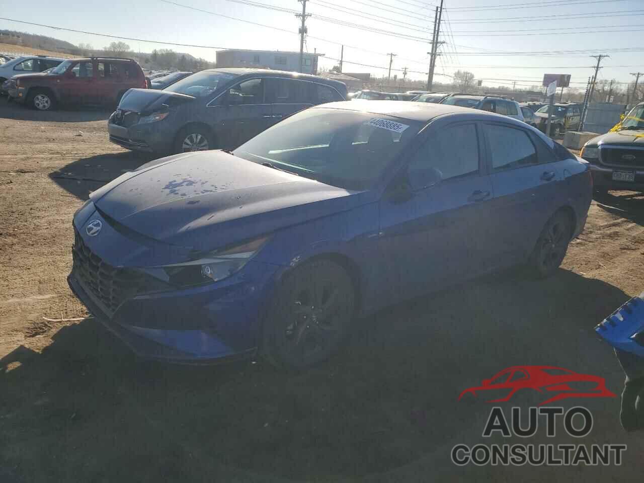 HYUNDAI ELANTRA 2022 - KMHLM4AG3NU321448