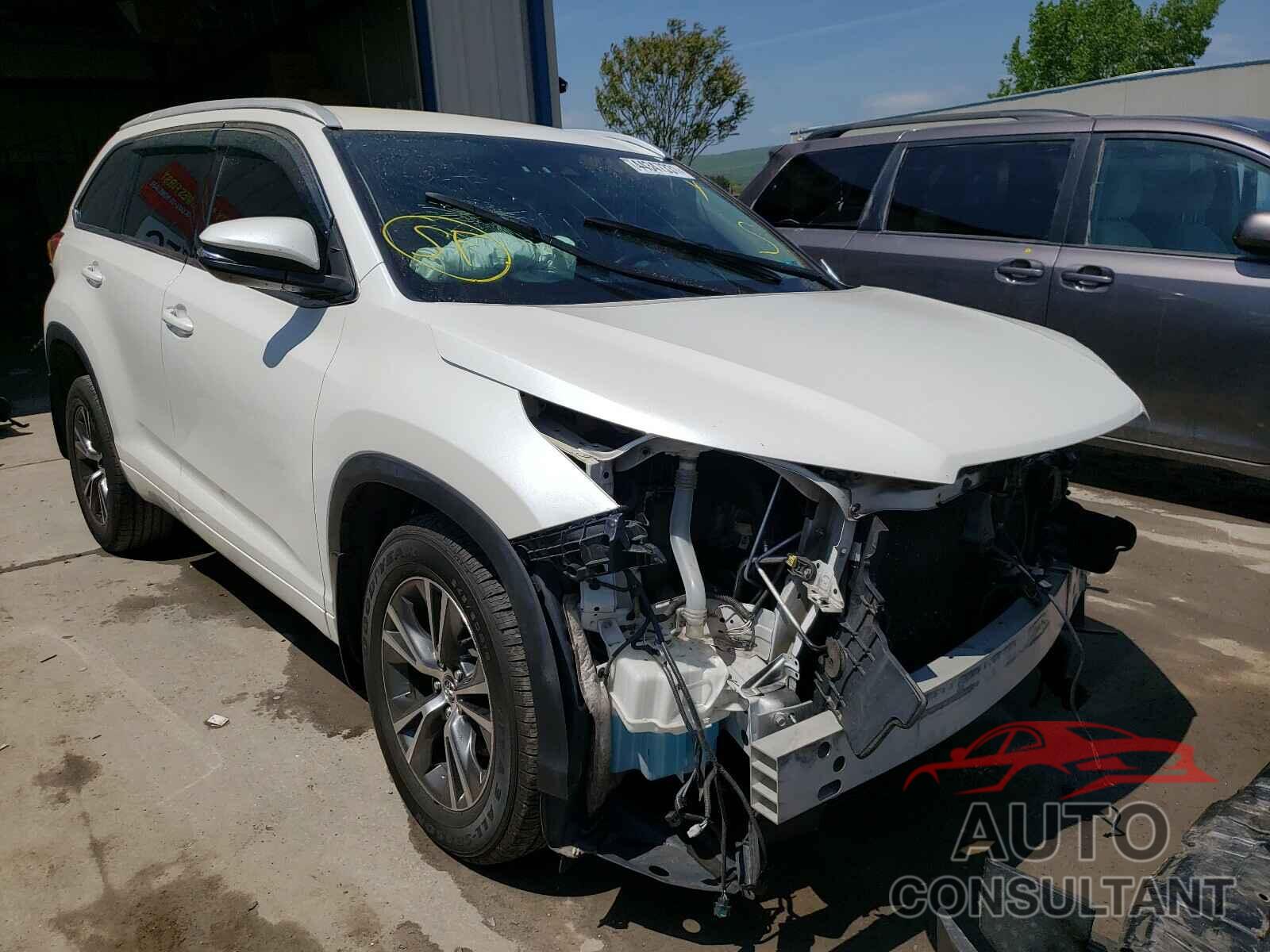 TOYOTA HIGHLANDER 2017 - 5TDBZRFH3HS392853