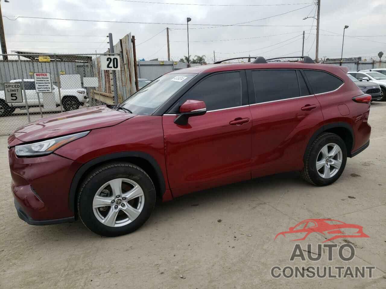 TOYOTA HIGHLANDER 2020 - 5TDZZRAH6LS510537