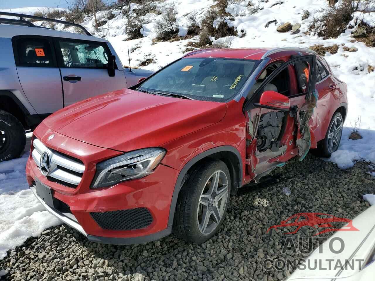 MERCEDES-BENZ GLA-CLASS 2016 - WDCTG4EB1GJ227612