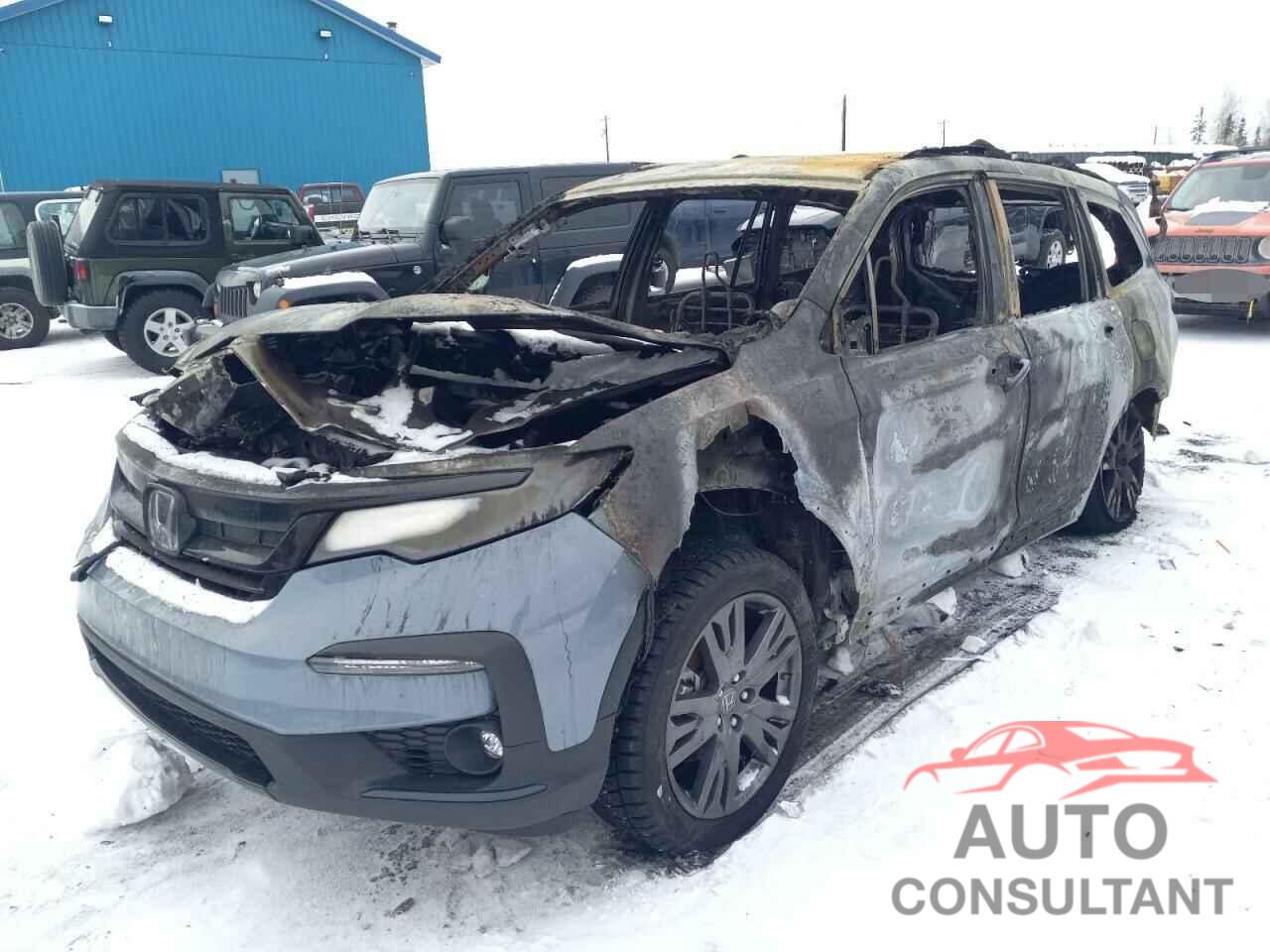 HONDA PILOT 2022 - 5FNYF6H36NB092338