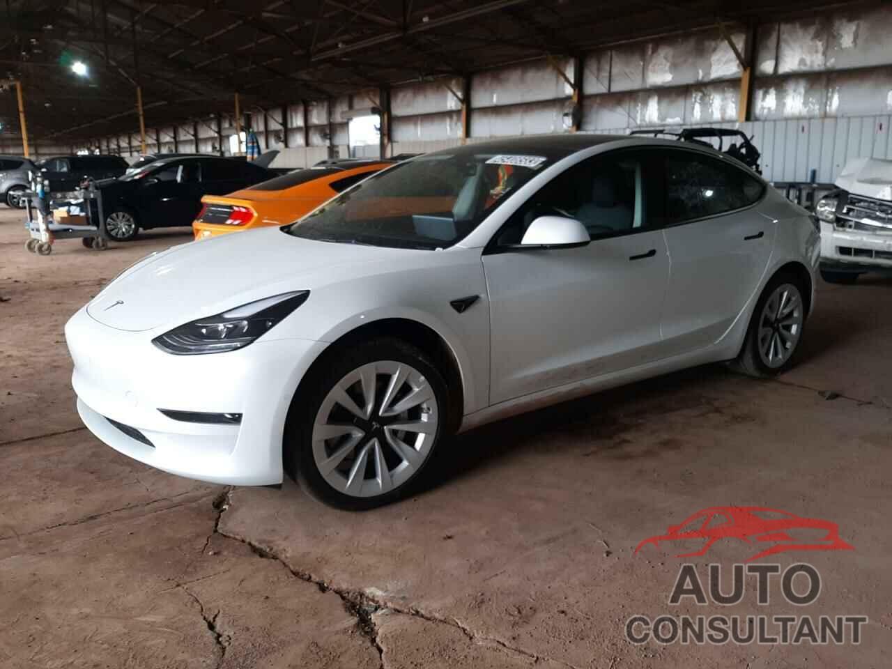 TESLA MODEL 3 2022 - 5YJ3E1EA9NF371401