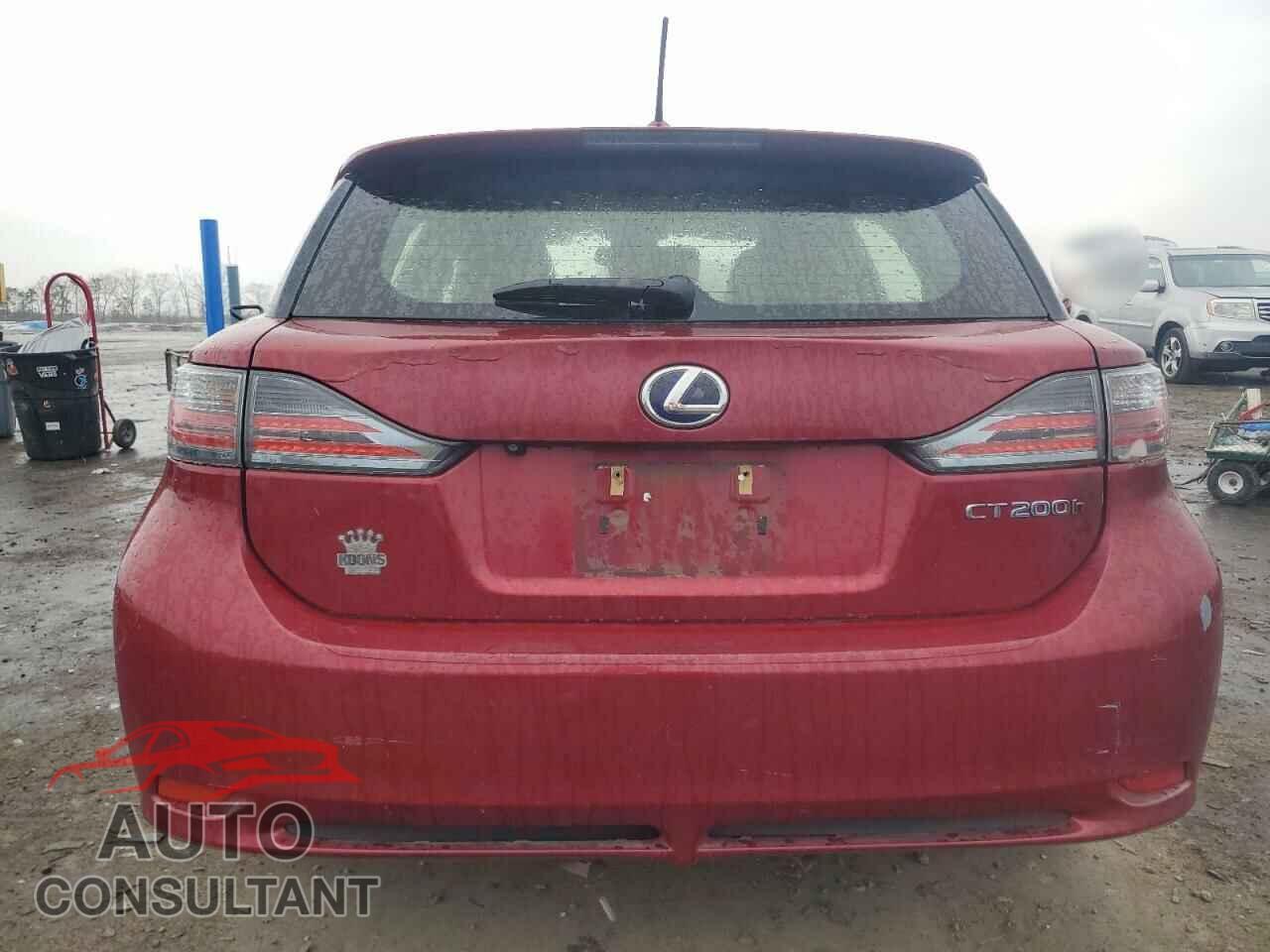 LEXUS CT 200 2012 - JTHKD5BH1C2101830