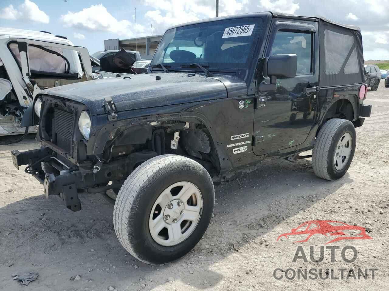 JEEP WRANGLER 2012 - 1C4AJWAG6CL204191