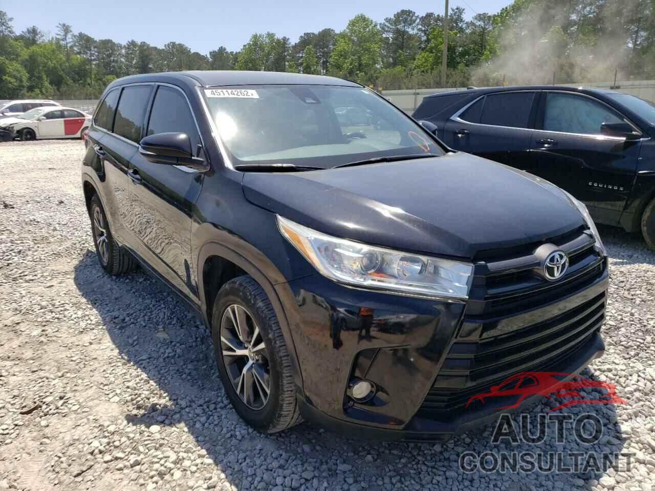 TOYOTA HIGHLANDER 2017 - 5TDZZRFH0HS217877