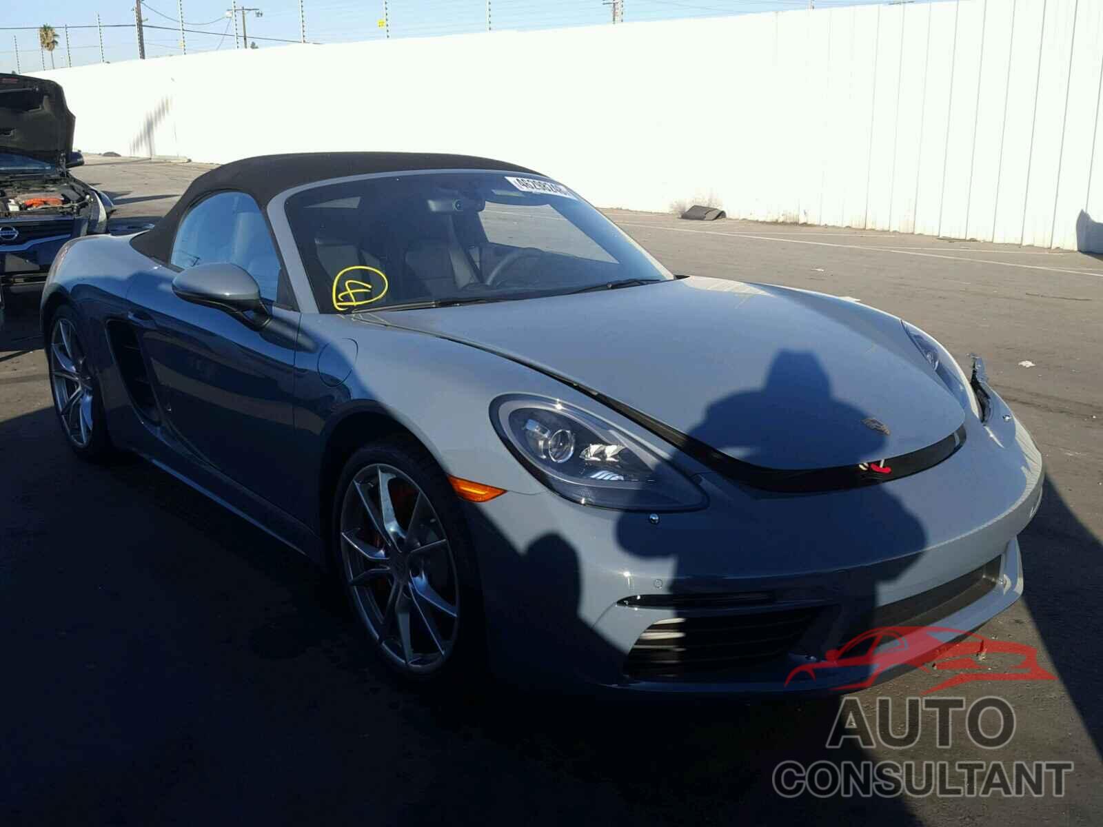 PORSCHE BOXSTER 2018 - WP0CB2A84JS229469