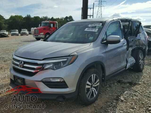 HONDA PILOT EXL 2016 - 5FNYF6H51GB103203