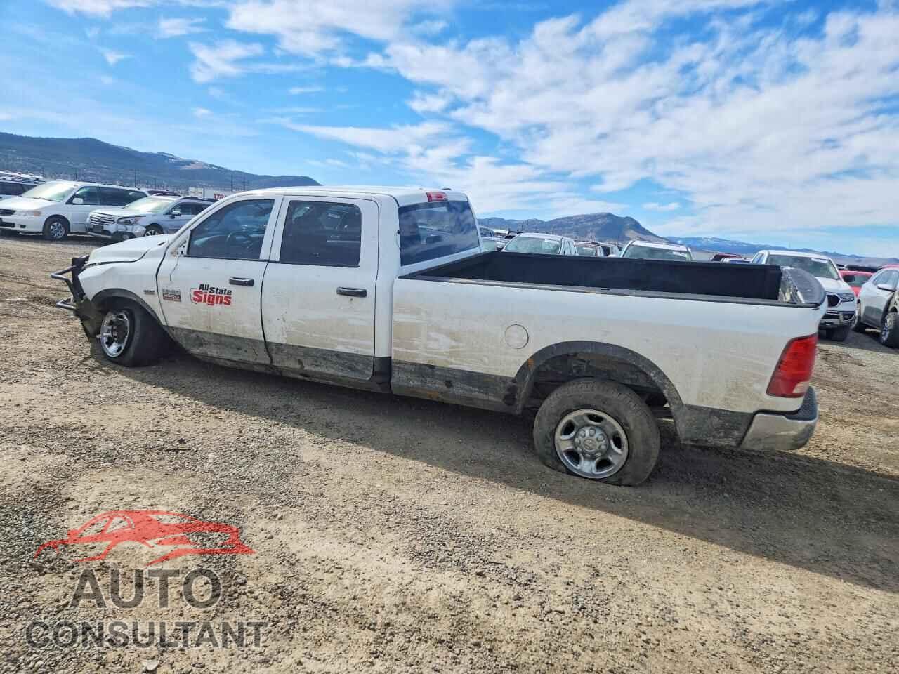 DODGE RAM 2500 2012 - 3C6TD5HT6CG206153
