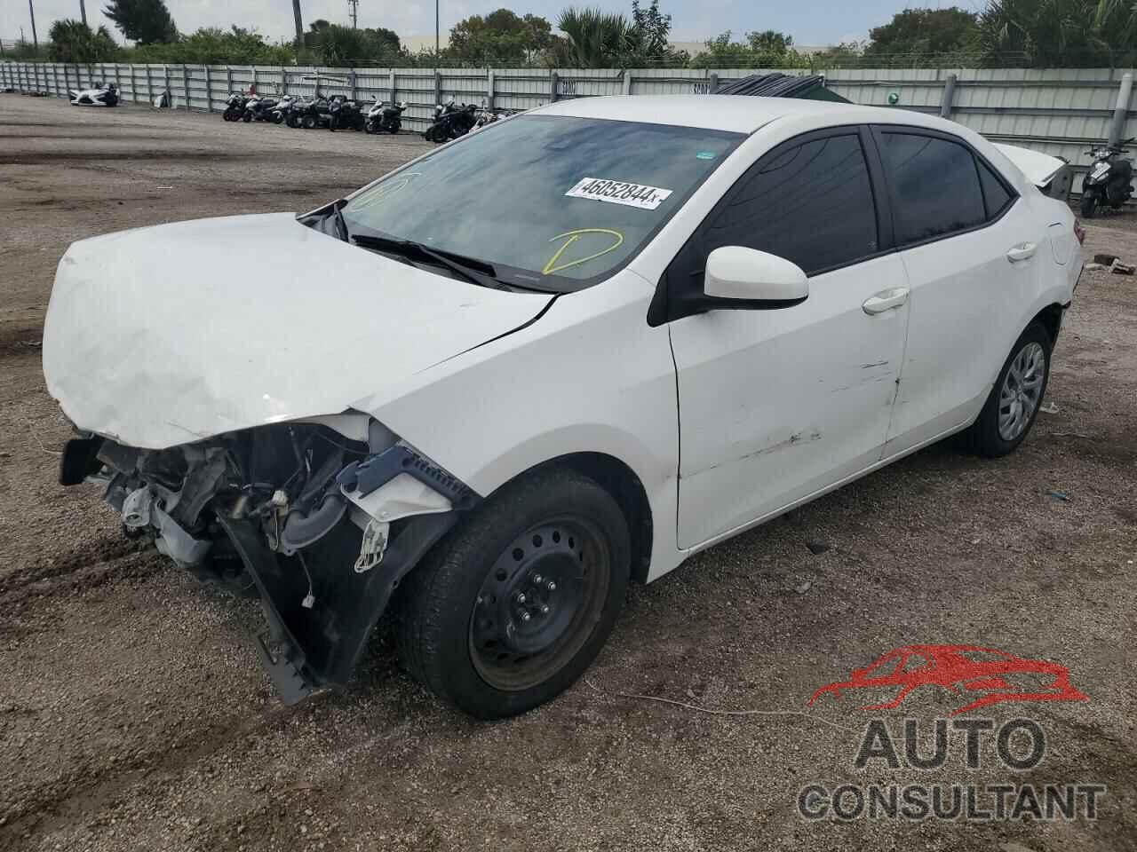 TOYOTA COROLLA 2017 - 2T1BURHE4HC846750