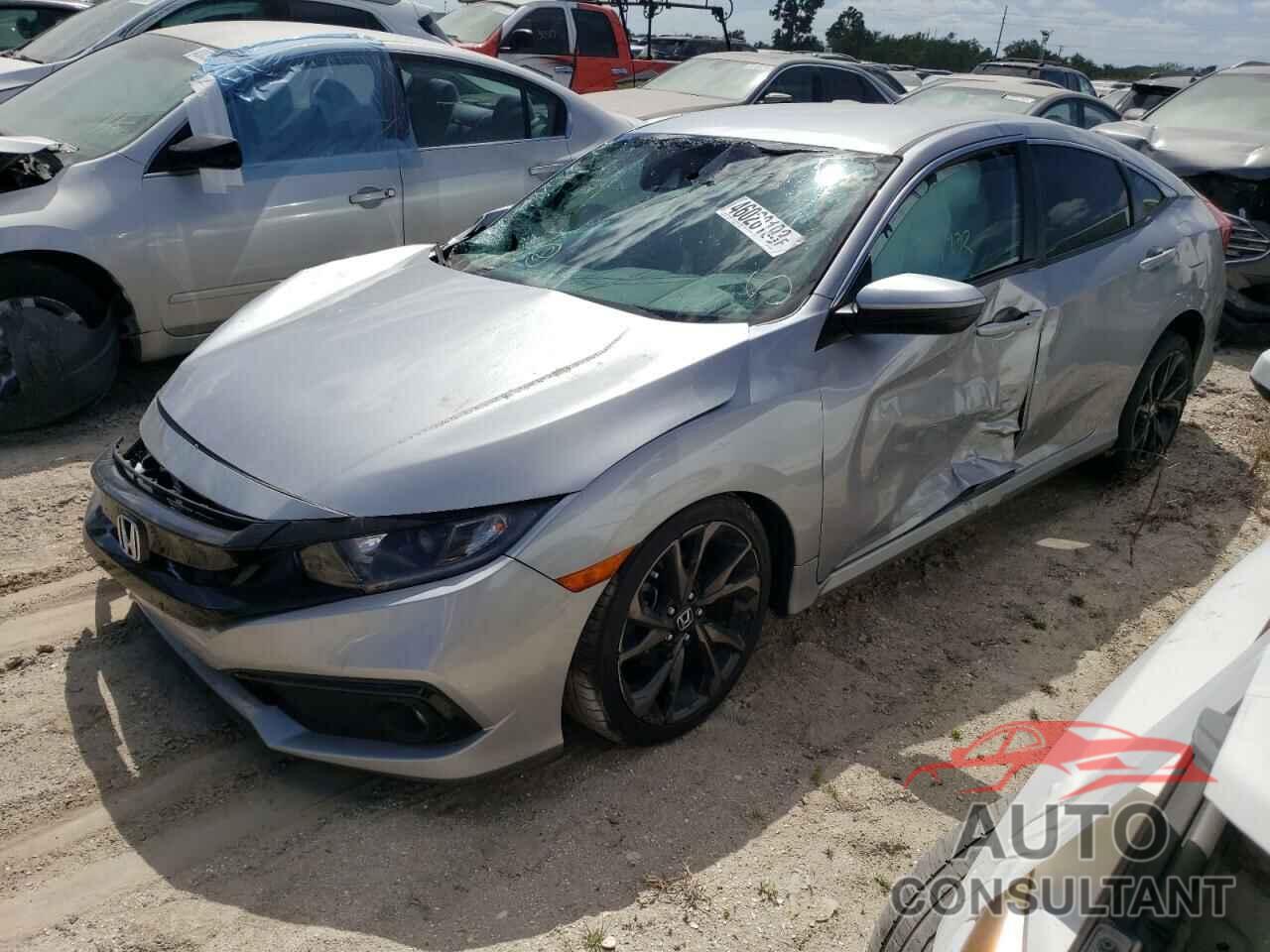 HONDA CIVIC 2020 - 19XFC2F81LE007089