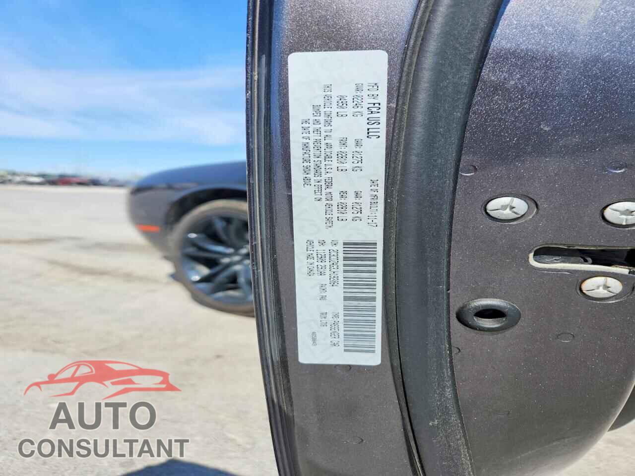 DODGE CHALLENGER 2018 - 2C3CDZAG3JH192064
