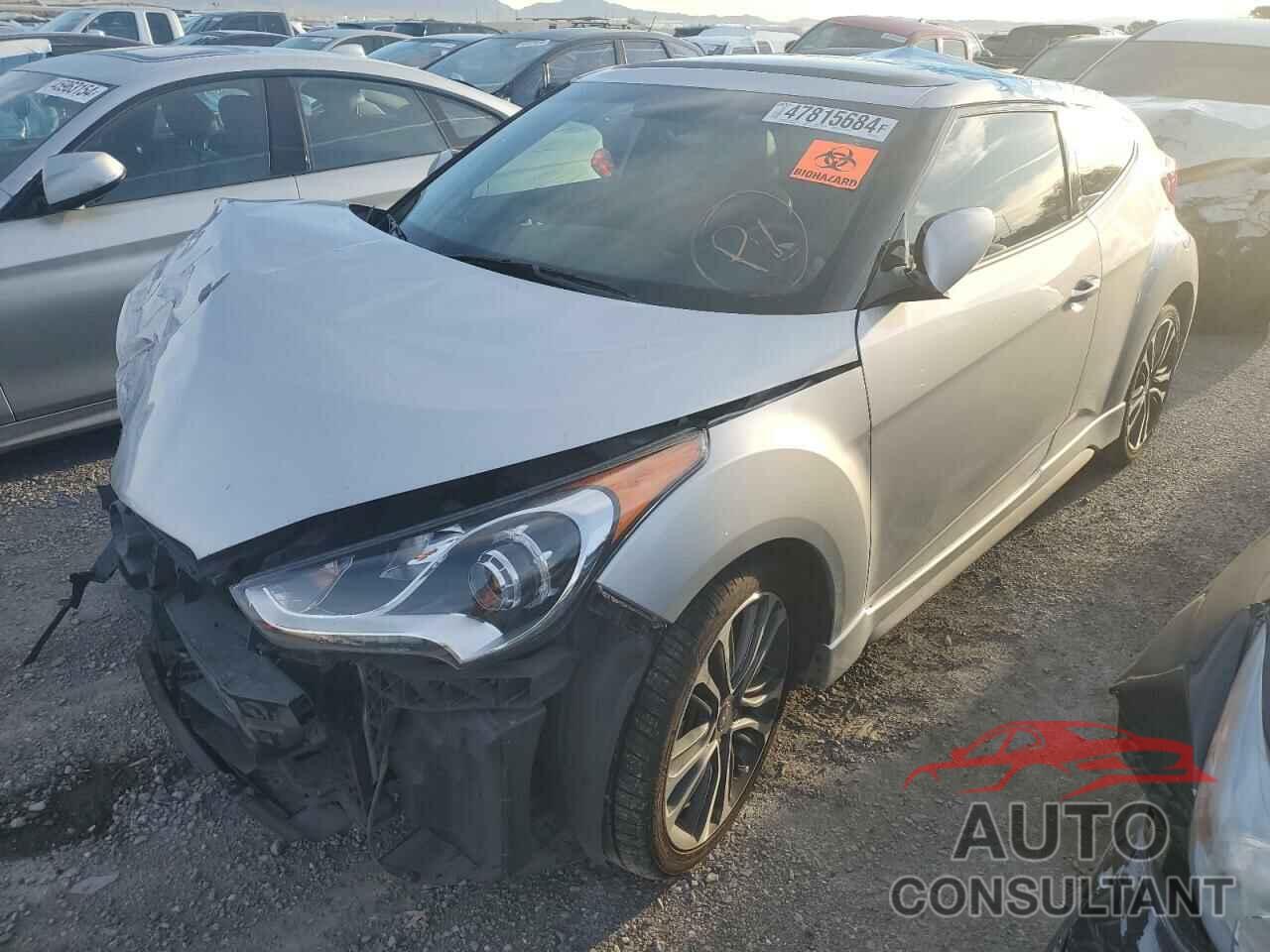 HYUNDAI VELOSTER 2017 - KMHTC6AE0HU312742