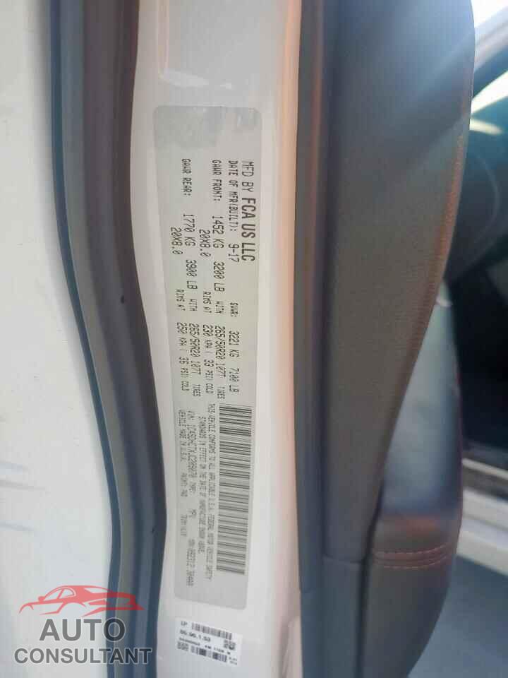 DODGE DURANGO 2018 - 1C4SDHCTXJC209070