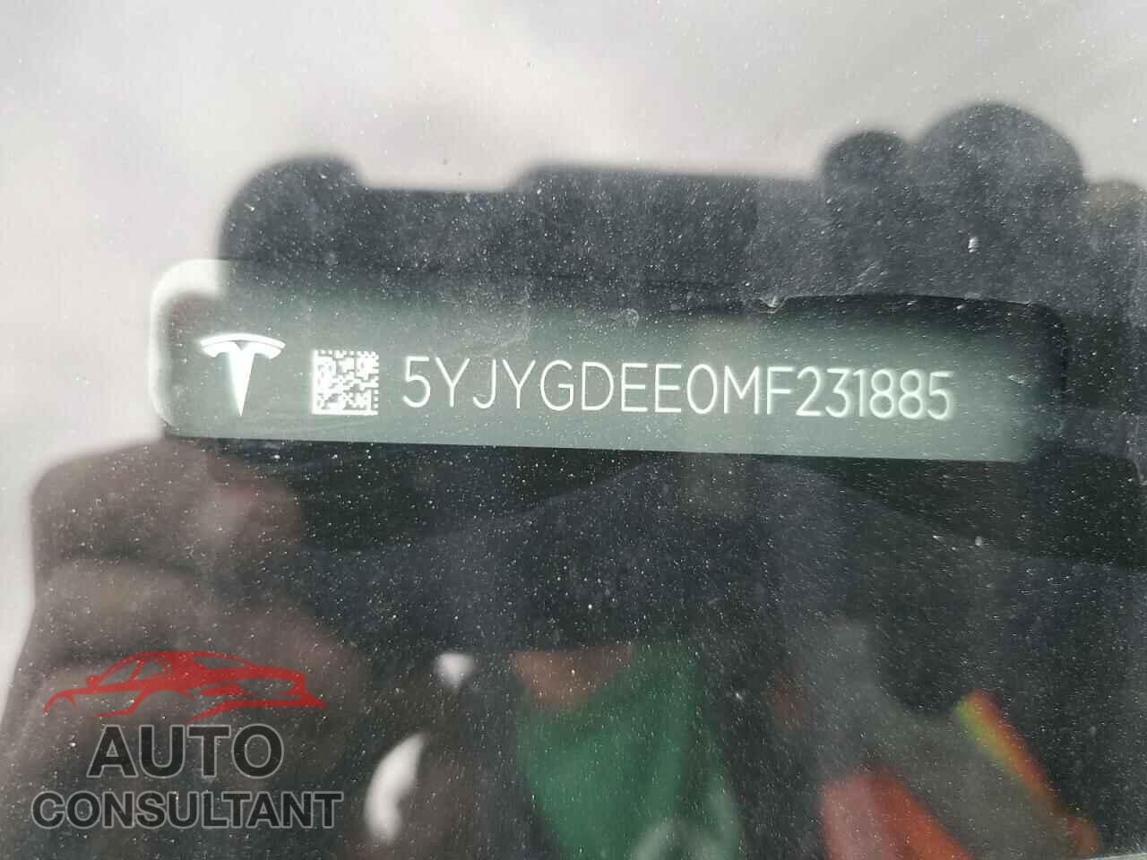TESLA MODEL Y 2021 - 5YJYGDEE0MF231885