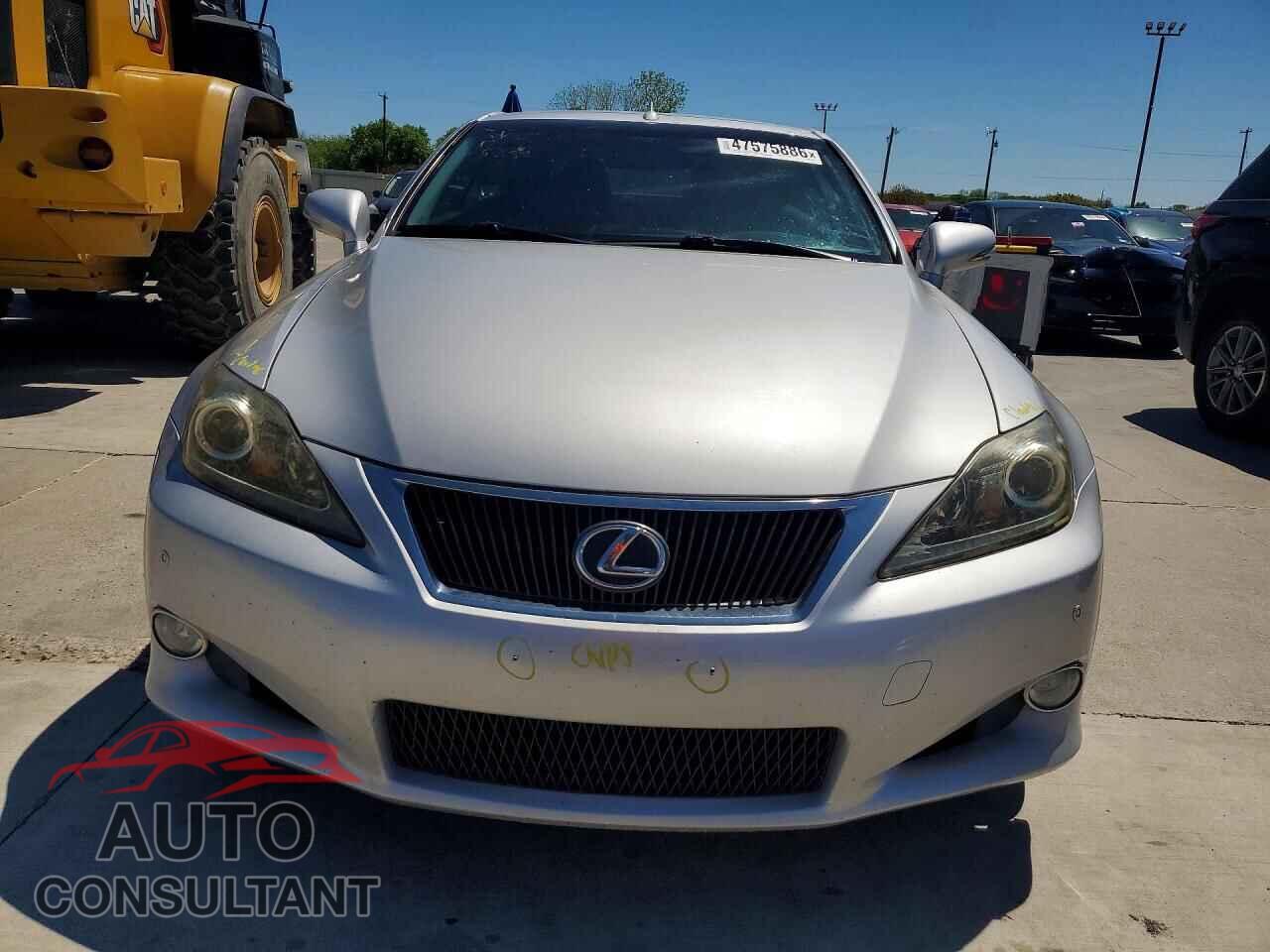 LEXUS IS 2012 - JTHFF2C22C2524520