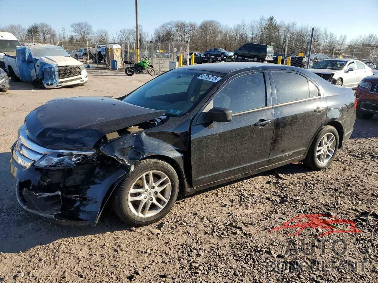 FORD FUSION 2012 - 3FAHP0GA3CR118776