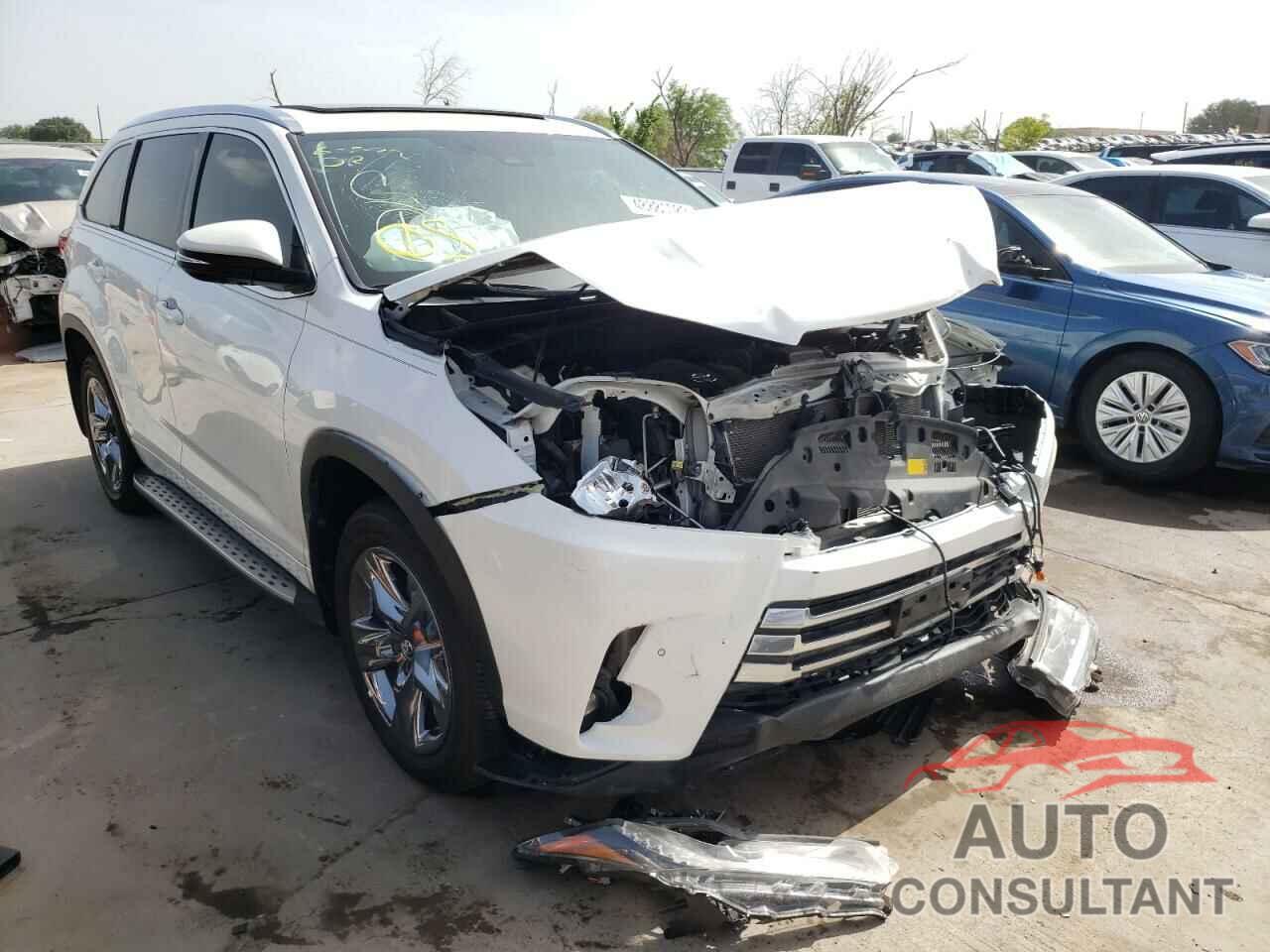 TOYOTA HIGHLANDER 2019 - 5TDDZRFH9KS955775