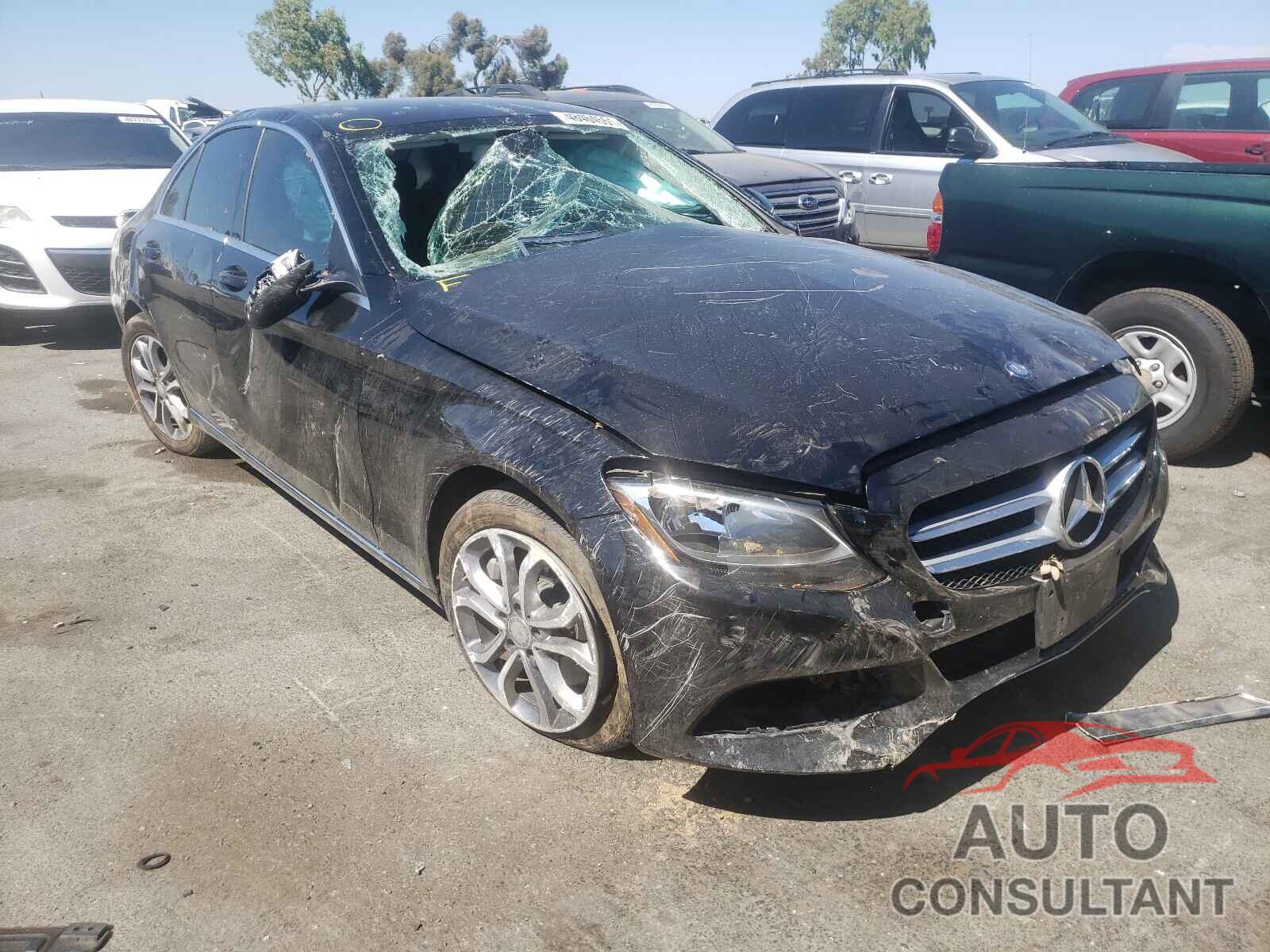 MERCEDES-BENZ C-CLASS 2017 - 55SWF4JB5HU181396