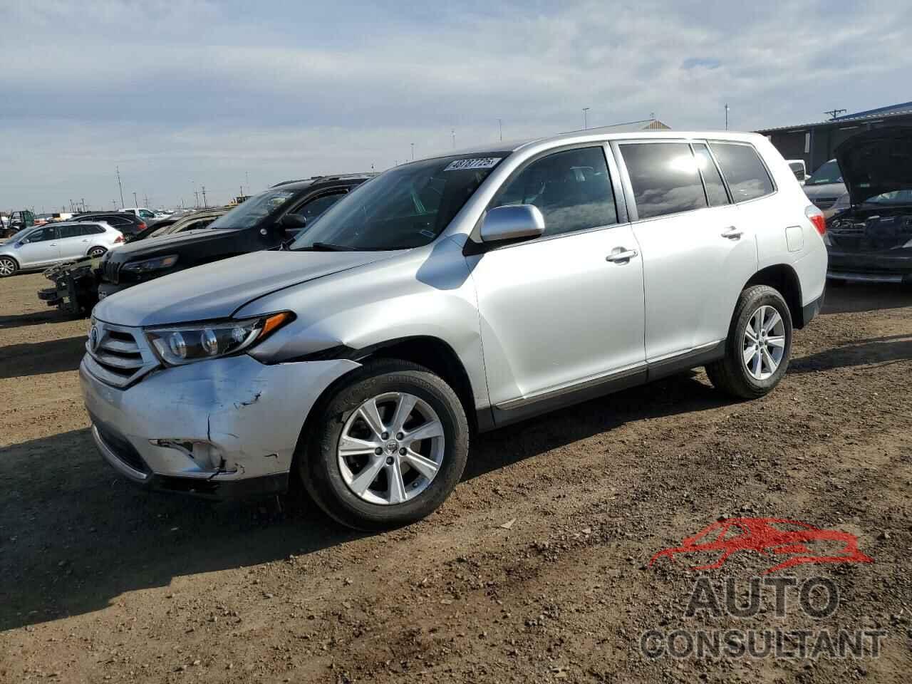 TOYOTA HIGHLANDER 2013 - 5TDZK3EH5DS134328