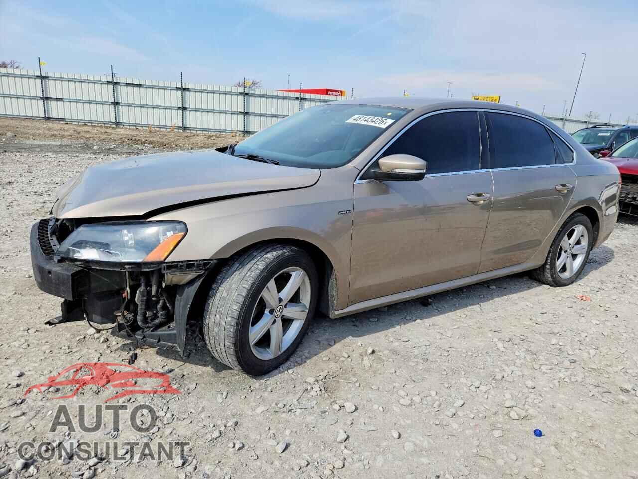 VOLKSWAGEN PASSAT 2015 - 1VWAT7A38FC110618