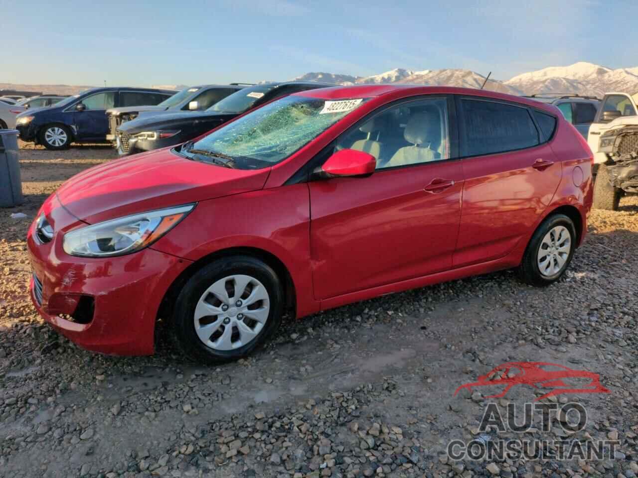 HYUNDAI ACCENT 2017 - KMHCT5AE7HU325319