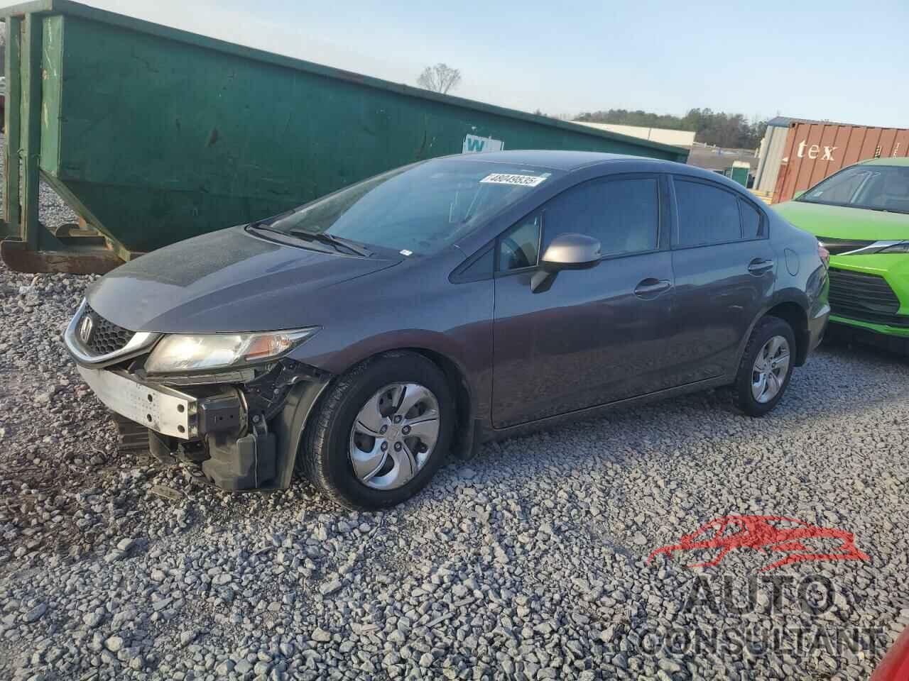 HONDA CIVIC 2013 - 19XFB2F51DE248466