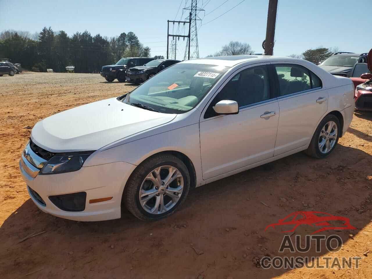 FORD FUSION 2012 - 3FAHP0HA8CR371803