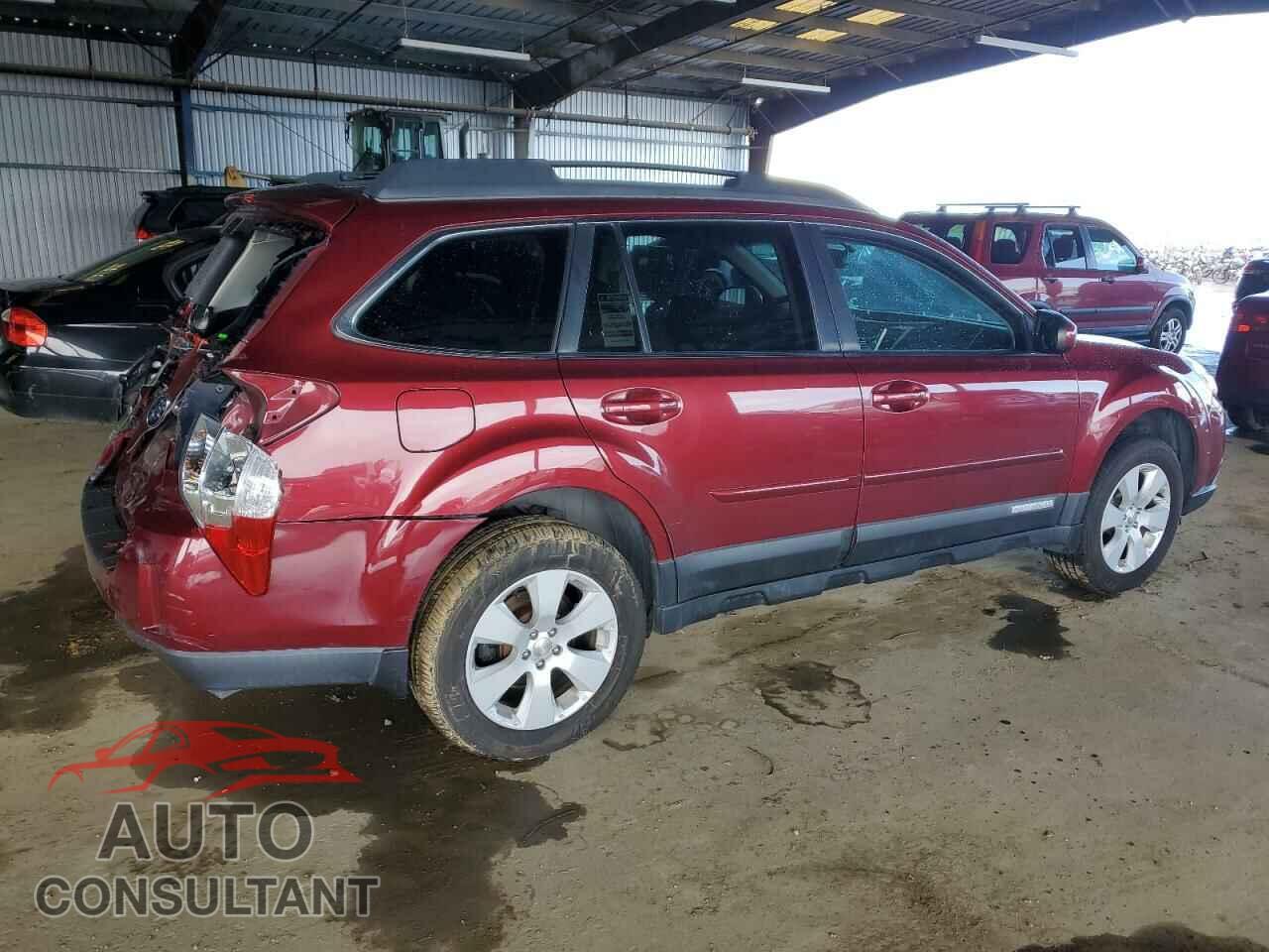 SUBARU OUTBACK 2012 - 4S4BRBGC6C3219022