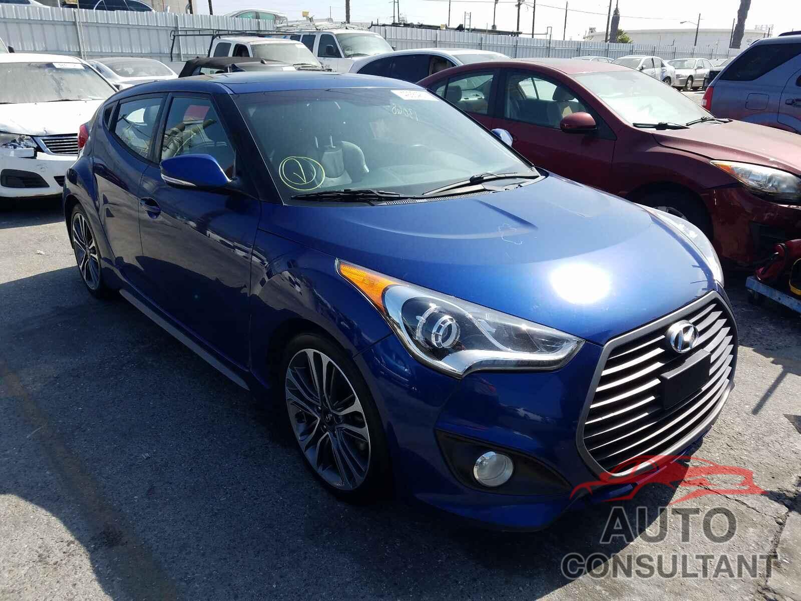 HYUNDAI VELOSTER 2016 - KMHTC6AE6GU296335