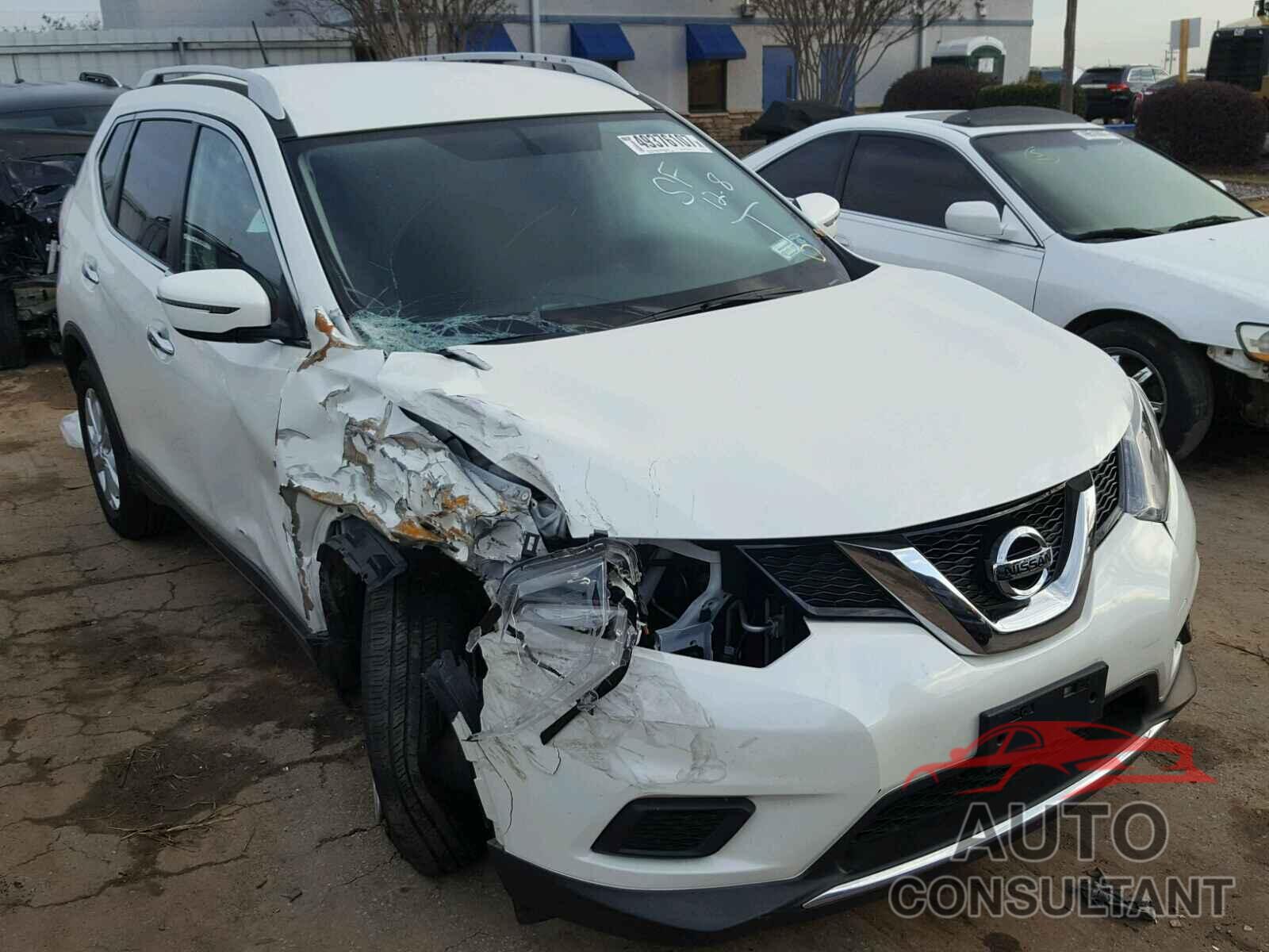 NISSAN ROGUE S 2016 - KNMAT2MV8GP705014