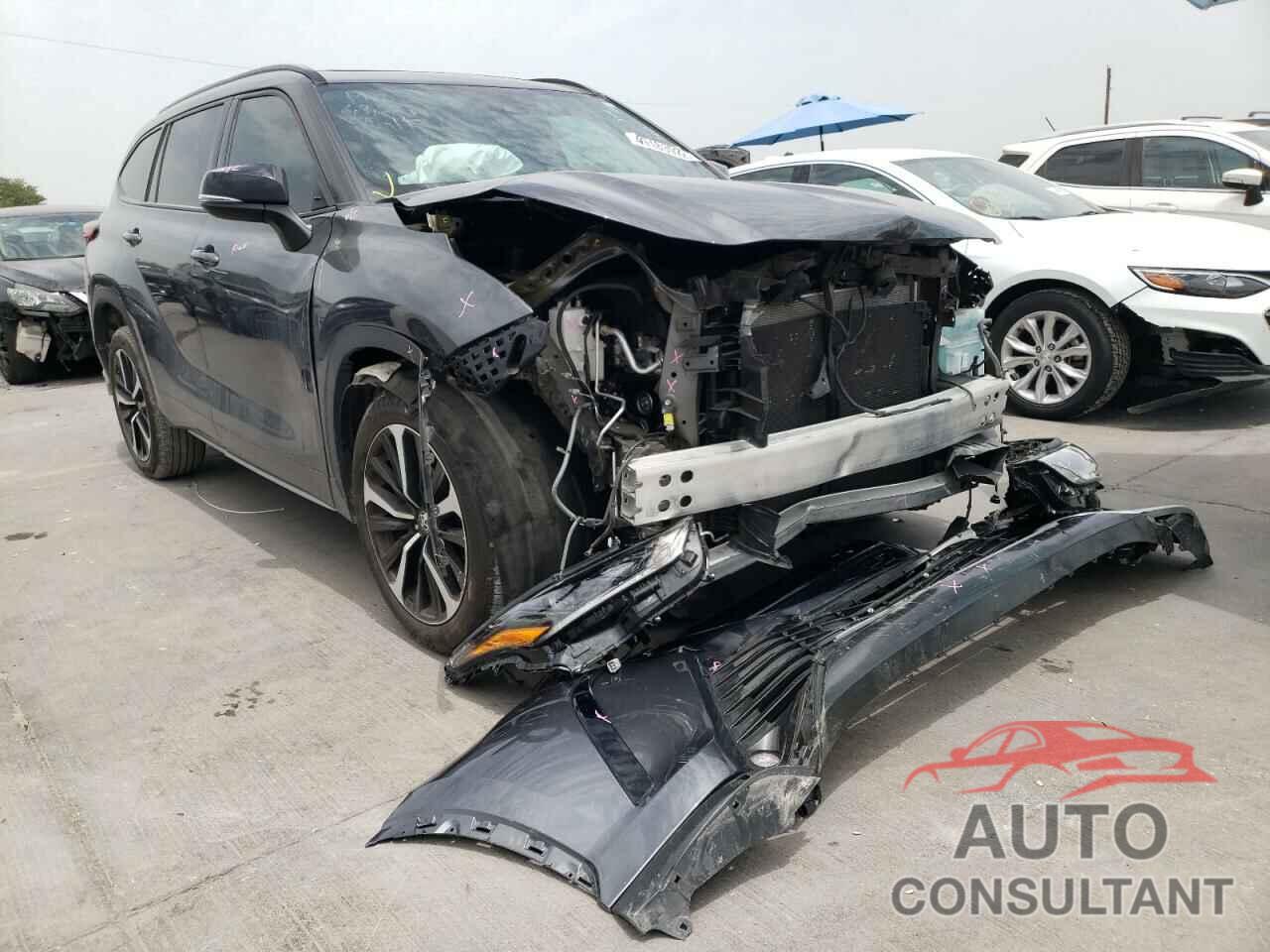 TOYOTA HIGHLANDER 2021 - 5TDJZRAH8MS034693