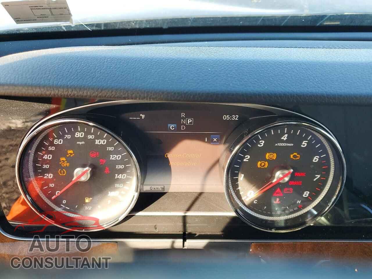 MERCEDES-BENZ E-CLASS 2019 - WDDZF6JBXKA493410