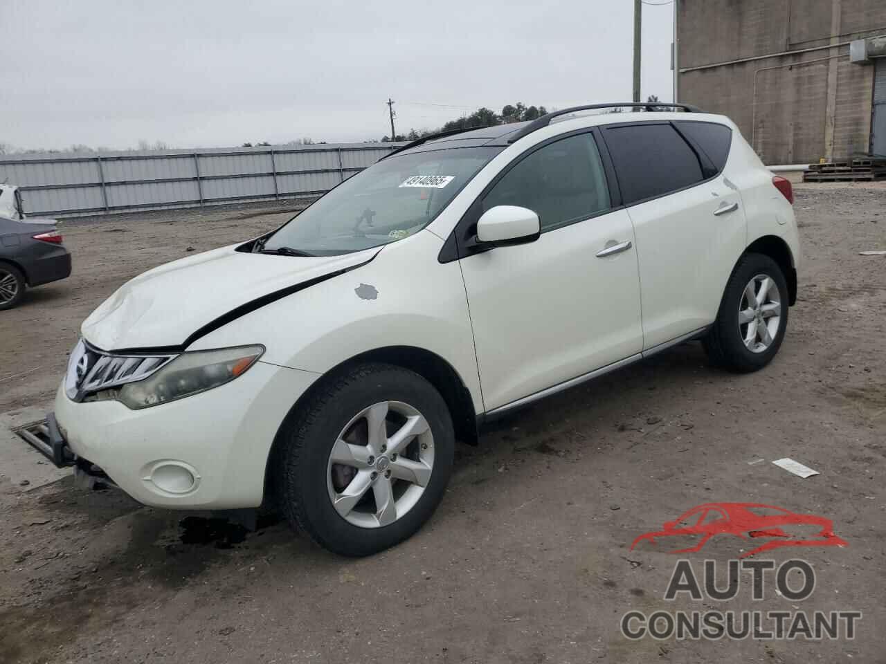 NISSAN MURANO 2010 - JN8AZ1MW9AW110806